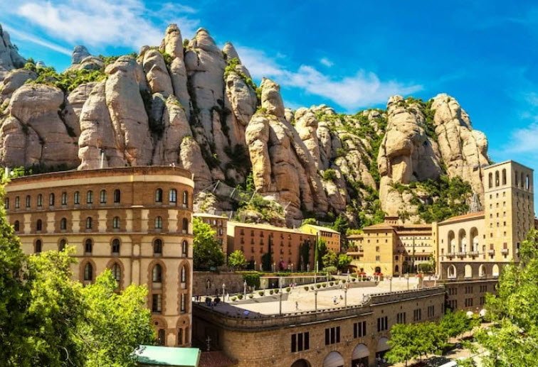 Santa Maria de Montserrat Abbey, Spain